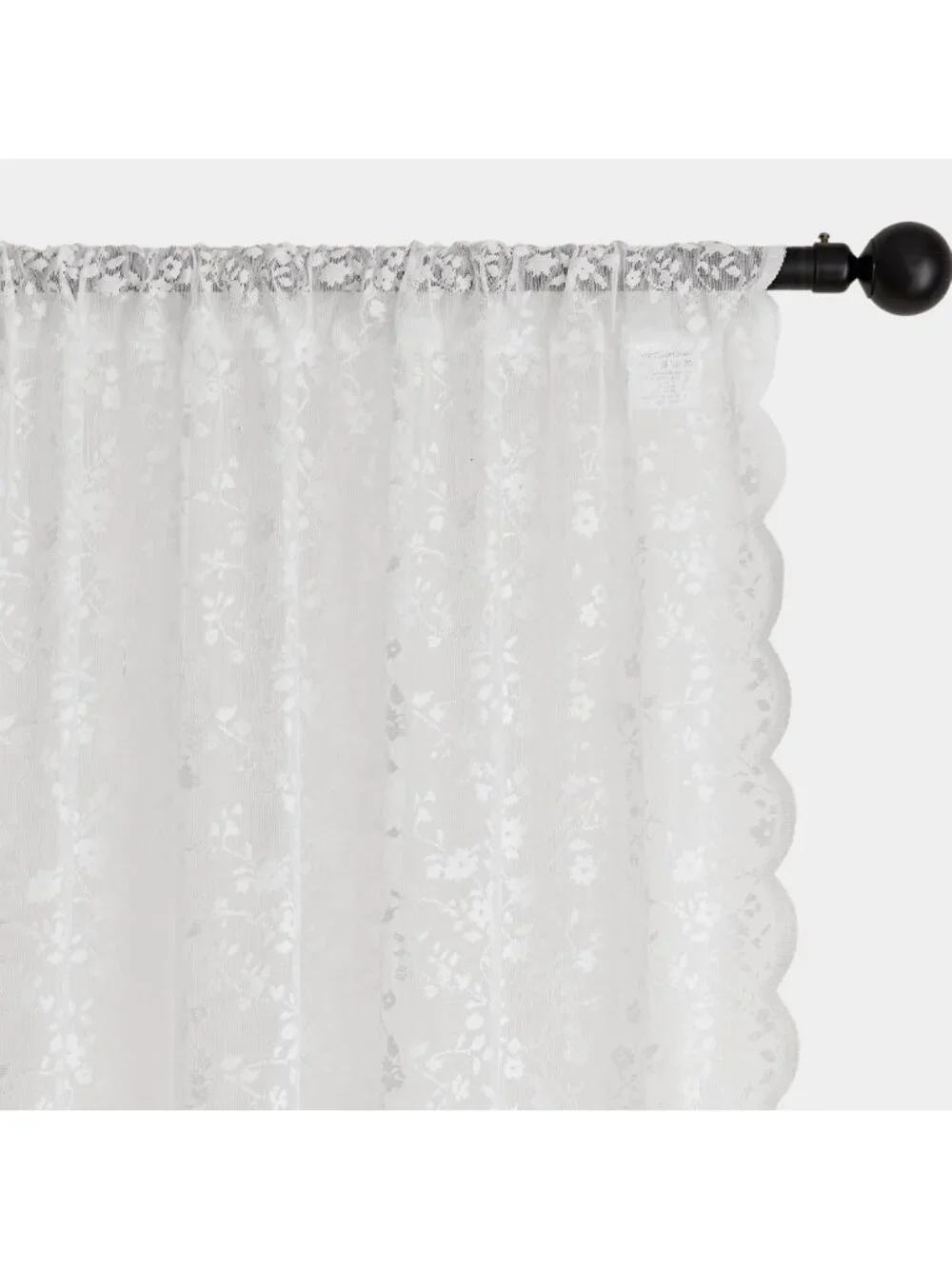 Vintage Lace Sheer Curtains - 45
